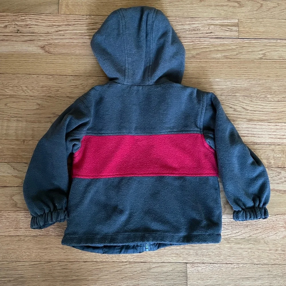 Boys U.S.Polo Full Zip Reversible Jacket
